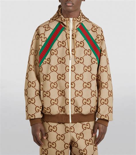 New Authentic GUCCI MEN'S JACKET WITH THREE LITTLE 